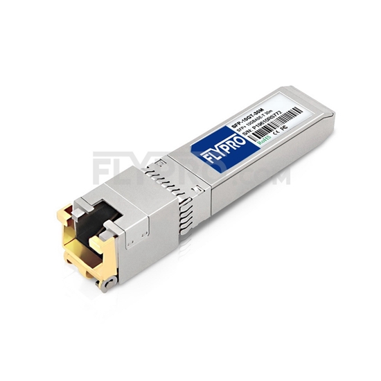 Bild von SFP+ Transceiver Modul - Dell GP-10GSFP-T Kompatibel 10GBASE-T SFP+ Kupfer RJ-45 30m