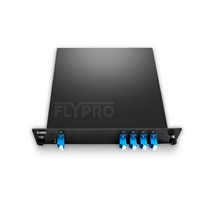 4 Channels 1270-1330nm, LC/UPC, Dual Fiber, Low Insertion Loss CWDM Mux Demux, FMU Plug-in Module