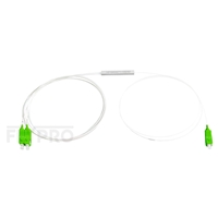 Bild von Optischer PLC Splitter 1x2, SC/APC, Singlemode, 900μm, Mini Box