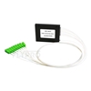 Picture of 1x8 PLC Fiber Splitter, Splice/Pigtailed ABS Module, 900μm, SC/APC, Singlemode