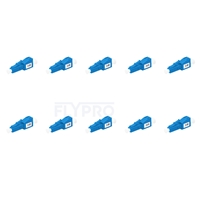 LC/UPC Single Mode Fixed Fiber Optic Attenuator, Male-Female, 2dB (10pcs/Pack)