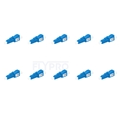Picture of LC/UPC Single Mode Fixed Fiber Optic Attenuator, Male-Female, 10dB (10pcs/Pack)