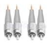 Bild von 1M FC UPC to FC UPC Duplex 2.0mm PVC(OFNR) OM1 Multimode Fiber Optic Patch Cable