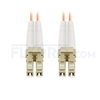 Bild von LWL-Patchkabel, 2m (7ft) LC UPC auf LC UPC Duplex OM1 Multimode PVC (OFNR) 2.0mm