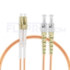 Bild von LWL-Patchkabel, 3m (10ft) LC UPC auf ST UPC Duplex OM1 Multimode PVC (OFNR) 2.0mm