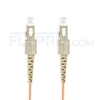 Bild von LWL-Patchkabel, 2m (7ft) SC UPC auf SC UPC Simplex OM1 Multimode PVC (OFNR) 2.0mm