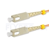 Bild von LWL-Patchkabel, 2m (7ft) SC UPC auf SC UPC Simplex OM1 Multimode PVC (OFNR) 2.0mm
