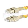 Bild von 15m (49ft) SC UPC to SC UPC Duplex 3.0mm PVC (OFNR) OM2 Multimode Fiber Optic Patch Cable