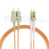 Bild von 7m (23ft) LC UPC to SC UPC Duplex 3.0mm PVC (OFNR) OM2 Multimode Fiber Optic Patch Cable