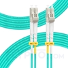 Picture of 7m (23ft) LC UPC to LC UPC Duplex OM3 Multimode PVC (OFNR) 2.0mm Fiber Optic Patch Cable