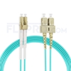 Bild von LWL-Patchkabel, 15m (49ft) LC UPC auf SC UPC Duplex OM3 Multimode PVC (OFNR) 2.0mm