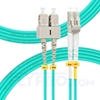 Bild von LWL-Patchkabel, 5m (16ft) LC UPC auf SC UPC Duplex OM3 Multimode PVC (OFNR) 2.0mm