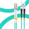 Bild von 5m (16ft) LC UPC to ST UPC Duplex OM3 Multimode PVC (OFNR) 2.0mm Fiber Optic Patch Cable