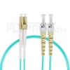 Bild von 2m (7ft) LC UPC to ST UPC Duplex OM3 Multimode PVC (OFNR) 2.0mm Fiber Optic Patch Cable