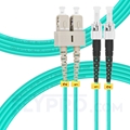Image de 3m SC UPC vers ST UPC Duplex OM3 PVC (OFNR) 2,0mm Jarretière Optique Multimode