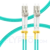 Bild von LWL-Patchkabel, 1m (3ft) LC UPC auf LC UPC Duplex OM4 Multimode LSZH 2.0mm