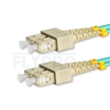 Image de 3m SC UPC vers SC UPC Duplex 3,0mm PVC (OFNR) OM4 Jarretière Optique Multimode