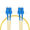 Image de 2m SC UPC vers SC UPC Duplex 2,0mm PVC (OFNR) OS2 Jarretière Optique Monomode