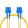 Bild von LWL-Patchkabel, 5m (16ft) SC UPC auf SC UPC Duplex OS2 Singlemode PVC (OFNR) 2.0mm