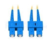 Bild von LWL-Patchkabel, 5m (16ft) SC UPC auf SC UPC Duplex OS2 Singlemode PVC (OFNR) 2.0mm