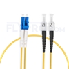 Image de 1m LC UPC vers ST UPC Duplex 2,0mm PVC (OFNR) OS2 Jarretière Optique Monomode