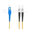 Bild von LWL-Patchkabel, 1m (3ft) SC UPC auf ST UPC Duplex OS2 Singlemode PVC (OFNR) 2.0mm