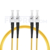 Image de 5m ST UPC vers ST UPC Duplex 2,0mm PVC (OFNR) OS2 Jarretière Optique Monomode