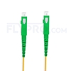 Bild von LWL-Patchkabel, 2m (7ft) SC APC auf SC APC Duplex OS2 Singlemode PVC (OFNR) 2.0mm