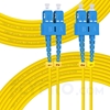 Image de 30m SC UPC vers SC UPC Duplex 3,0mm PVC (OFNR) 9/125 Jarretière Optique Monomode