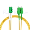 Image de 7m LC APC vers SC APC Duplex 3,0mm PVC (OFNR) 9/125 Jarretière Optique Monomode