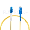 Image de 2m LC UPC vers SC UPC Simplex 2,0mm PVC (OFNR) OS2 Jarretière Optique Monomode