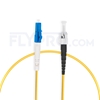 Picture of 1m (3ft) LC UPC to ST UPC Simplex OS2 Single Mode PVC (OFNR) 2.0mm Fiber Optic Patch Cable