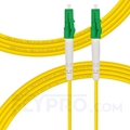 Picture of 5m (16ft) LC APC to LC APC Simplex OS2 Single Mode PVC (OFNR) 2.0mm Fiber Optic Patch Cable