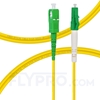 Bild von LWL-Patchkabel, 1m (3ft) LC APC auf SC APC Simplex OS2 Singlemode PVC (OFNR) 2.0mm