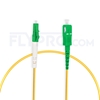 Bild von LWL-Patchkabel, 1m (3ft) LC APC auf SC APC Simplex OS2 Singlemode PVC (OFNR) 2.0mm