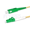 Bild von LWL-Patchkabel, 1m (3ft) LC APC auf SC APC Simplex OS2 Singlemode PVC (OFNR) 2.0mm