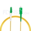 Image de 5m LC APC vers SC APC Simplex 2,0mm PVC (OFNR) OS2 Jarretière Optique Monomode