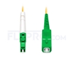 Bild von LWL-Patchkabel, 15m (49ft) LC APC auf SC APC Simplex OS2 Singlemode PVC (OFNR) 2.0mm