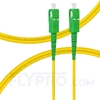 Bild von LWL-Patchkabel, 1m (3ft) SC APC auf SC APC Simplex OS2 Singlemode PVC (OFNR) 2.0mm