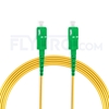 Bild von LWL-Patchkabel, 15m (49ft) SC APC auf SC APC Simplex OS2 Singlemode PVC (OFNR) 2.0mm