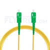 Bild von LWL-Patchkabel, 10m (33ft) SC APC auf SC APC Simplex OS2 Singlemode PVC (OFNR) 2.0mm