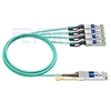 Picture of 10m (33ft) Arista Networks AOC-Q-4S-100G-10M Compatible 100G QSFP28 to 4x25G SFP28 Breakout Active Optical Cable