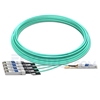 Picture of 25m (82ft) Juniper Networks JNP-100G-4X25G-25M Compatible 100G QSFP28 to 4x25G SFP28 Breakout Active Optical Cable