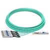 Image de 30m Juniper Networks JNP-100G-4X25G-30M Compatible Câble Optique Actif Breakout QSFP28 100G vers 4 x SFP28