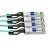 Image de 30m Juniper Networks JNP-100G-4X25G-30M Compatible Câble Optique Actif Breakout QSFP28 100G vers 4 x SFP28