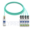 Bild von Arista Networks QSFP-4X10G-AOC20M Kompatibles 40G QSFP+ auf 4x10G SFP+ Breakout Aktives Optisches Kabel (AOC), 20m (66ft)