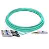 Picture of 30m (98ft) Extreme Networks 10GB-4-F30-QSFP Compatible 40G QSFP+ to 4x10G SFP+ Breakout Active Optical Cable