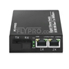 Bild von 2x 10/100/1000Base-T RJ45~1x 1000Base-X SFP Rainure SC Unmanaged Gigabit Ethernet Media Converter, Simplex, 1310nm/1550nm, 20km