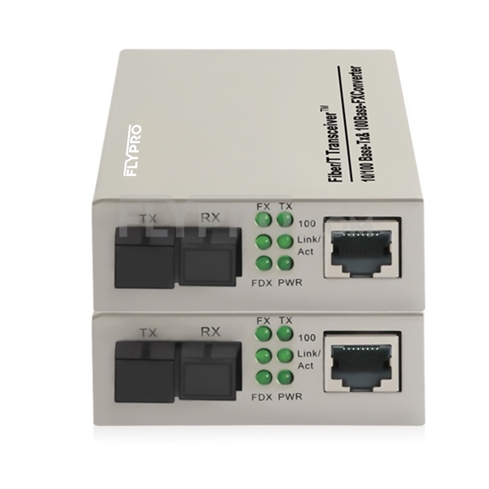 Unmanaged Media Converters 1x 10 100base