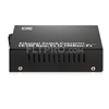 Bild von 1x 10/100Base-T RJ45 vers 2x 100Base-X SFP Rainure SC Unmanaged Gigabit Ethernet Media Converter, Simplex, 1310nm/1550nm,20km